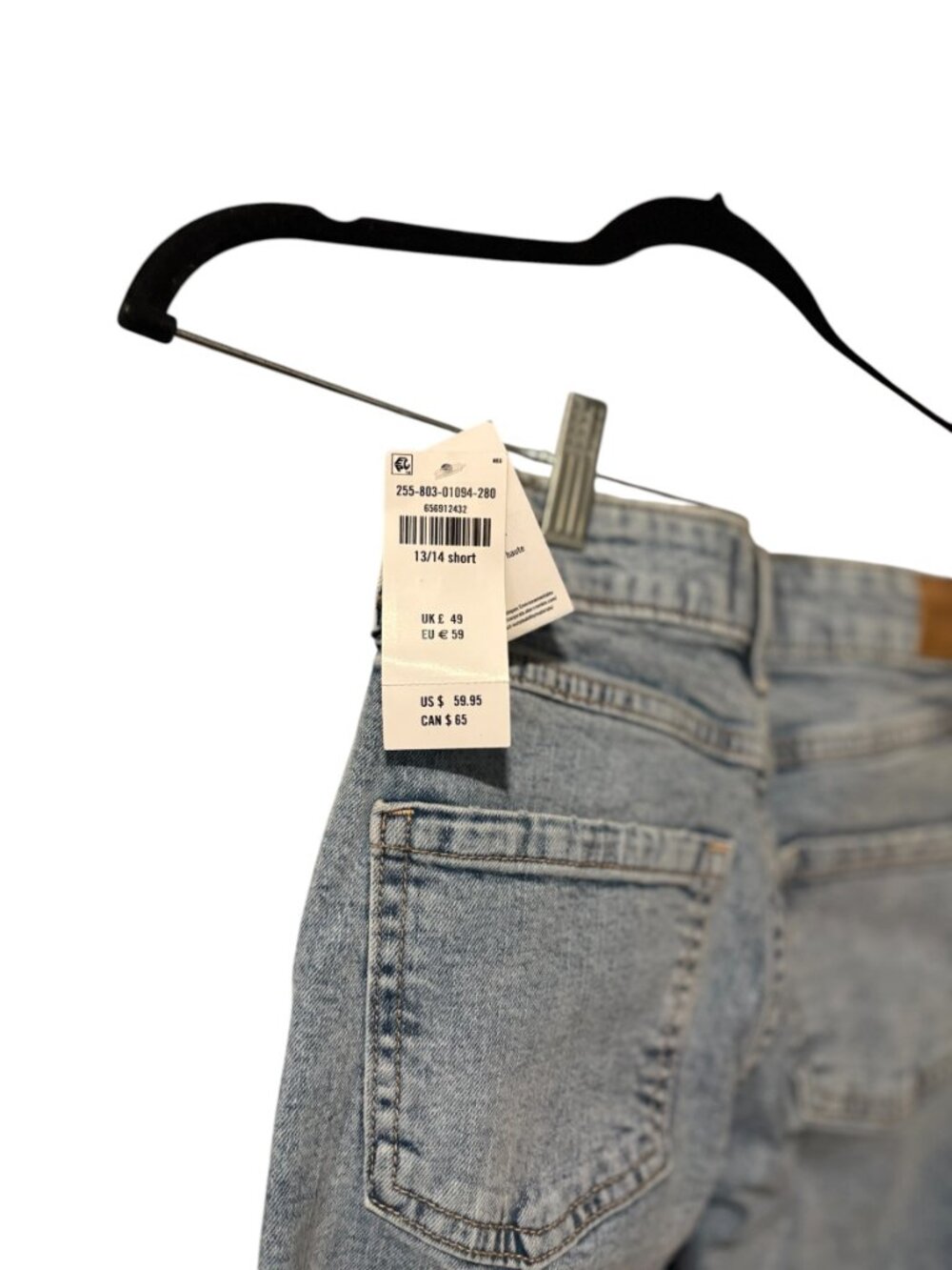 Abercrombie Kids High Rise Wide Leg Jeans - Picture 8 of 14